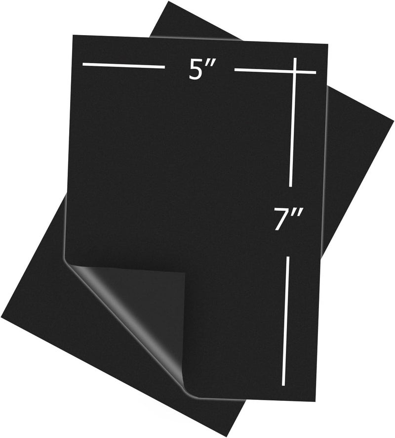 STTMGN Plain Magnet Sheets,10PCS,5''x7'' Flexible Rubber Magnetic Sheet,30Mil Non-Adhesive Magnetic Sheet for Die Storage,Business Dignage,Car,Sticker,Craft Product,Souvenir,Refrigerator Sticker - Image 3